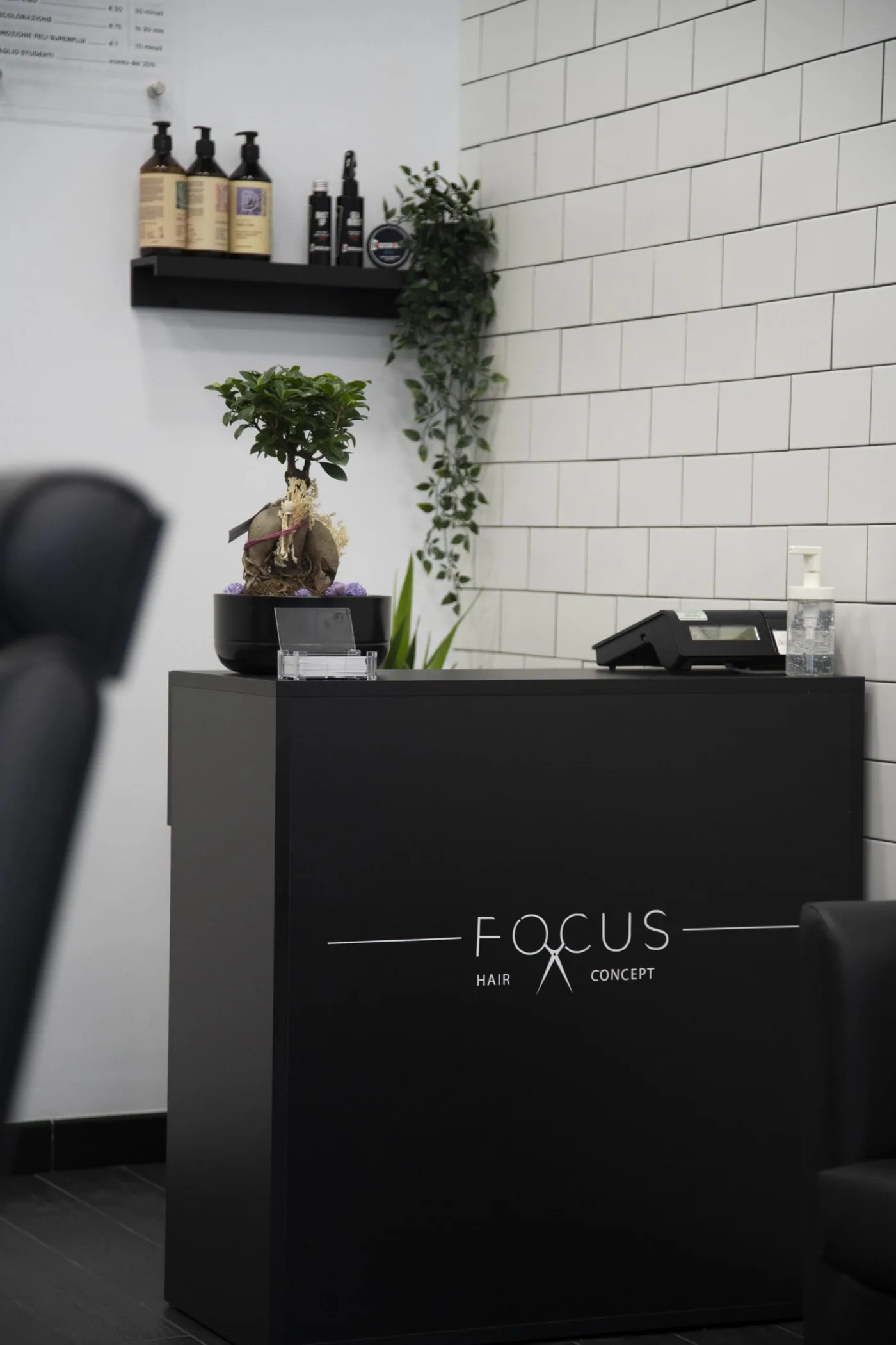 Reception di Focus Hair Concept a Milano